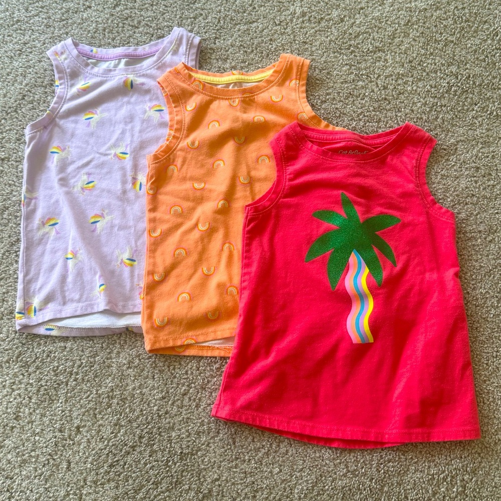 Cat & Jack Sleeveless Tops